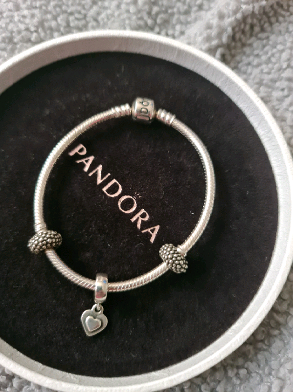 Pandora bracelet with 3 charms | in 